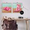 Stupell Industries Pink Theme Cowgirl Fashion 2pc Framed Giclee Wall Art Set Design by Grace Popp